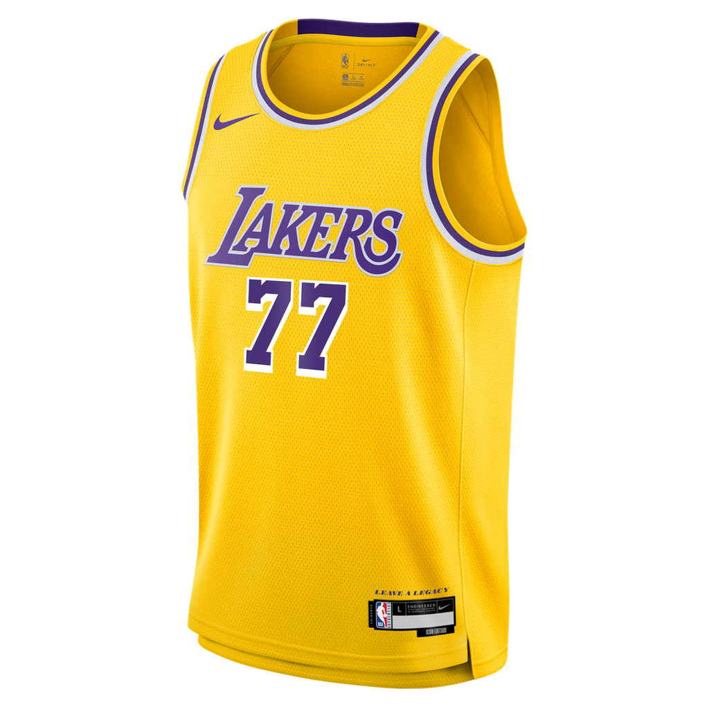Luka Dončić Los Angeles Lakers Nike Unisex Swingman Jersey - Icon Edition - Gold