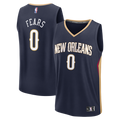 Jeremiah Fears New Orleans Pelicans Fanatics Fast Break Replica Jersey - Navy - Icon Edition